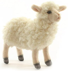 ハンサ【HANSA】リアルぬいぐるみコヒツジ18cm