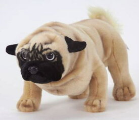 ハンサ【HANSA】リアルぬいぐるみパグ35cm