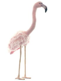 ハンサ【HANSA】リアルアニマル ぬいぐるみ ピンクフラミンゴ 75cm