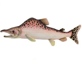 ハンサ【HANSA】リアルぬいぐるみピンクサーモン 35cm