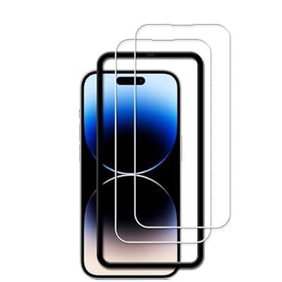 KPNS 日本素材製 強化ガラス iPhone14 Pro 用 ガラスフィルム 強化ガラス カバー 保護フィルム