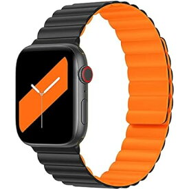 Apple watch 8 バンド 45mm 41mm 49mm シリコン アップルウォッチバンド マグネット Apple watch ベルト44mm 40mm iWatchバンド 交換ストラップ 防水性と防汚性 apple watch series