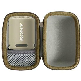 Sony SRS-XB100/SRS-XB13 / SRS-XB10 / SRS-XB12 専用保護収納ケースソニー ポータブルスピーカー - (ブラウン)（ケースのみ）