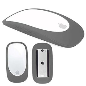 Magic Mouse1およびMagic Mouse2用のシリコンケースMagic Mouseプロテクターマジックマウスアクセサリ (暗灰色)