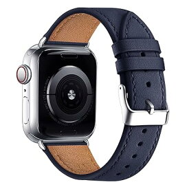 アップルウォッチバンド コンパチブル Apple Watchバンド Apple Watch用 交換ベルト 腕時計用バンド 本革 革バンド サイズ38mm 40mm 41mm iWatch Series 8/7/6/5/4/3/2/1/SE/Ultra