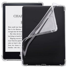 kindle paperwhite カバー 6.8インチ ケース for Kindle Paperwhite 第11世代 ソフト 透明 TPU材質 衝撃吸収 軽量 kindle カバー(M2L3EK / M2L4EK) コーナー強化 クリア Kind