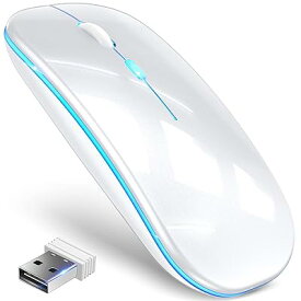 マウス Bluetooth 無線 ワイヤレスマウス 【2.4GHz＆Bluetoot5.2・マルチ接続】 静音 マウス 薄型 握りの極み 薄型マウス 左右対称 USB充電式 静音マウス DPI3段階切替 Windows mac対応 chromeboo