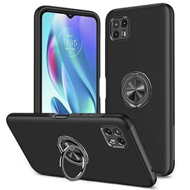 Motorola Moto G50 5G 用 ケース リング 耐衝撃 衝撃吸収 頑丈 車載ホルダー対応 スタンド機能 全面保護 TPU+PC バンパーケース 耐摩擦 指紋防止 滑り防止 防塵 薄型 軽量 おしゃれ ケース 旅行 オフィス 室内 アウト