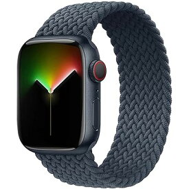 コンパチブル apple watch バンド ブレイデッドソロループ 編組バンド 超軽量デザイン 伸びにくい 通気性 apple watch ultra/8/7/6/5/4/3/2/1/SEに対応 38MM/40MM/41MM、42MM/44MM/4