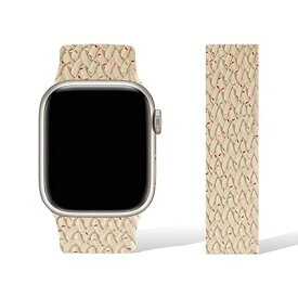 コンパチブル apple watch バンド ブレイデッドソロループ 柔らかいシリコーン糸混紡リサイクルヤーン素材 ステンレス留め具 編組バンド apple watch ultra/8/7/6/5/4/3/2/1/SE対応 通気性 38mm/40mm