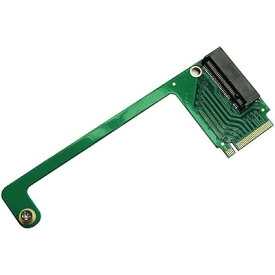 M.2 PCIe NVMe（Mキー）2230 SSD → 2280 SSD 変換アダプター 拡張ボード コンバーター90度 ROG Ally Gaming/ゲーム機に対応 (グリーン)