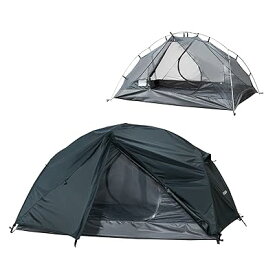 キャンプ テント 1-2人用 コンパクトテント ダブルウォール 登山 テント 2人用 軽量 簡易テント ファミリー camping tent テント 防水 ドームシェルターUVカット ソロテント軽量 簡単設営 防災 緊急 避難 登山用 ダブルウォール