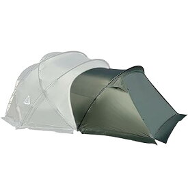 Tenplay 「G-TENT」拡張テント ベスタビュール ドームテント 2-3人用 寝室ルーム【単なる使用できない】防水防風 70Dナイロン 4シーズン アルミ製ポール 耐水圧5000mm ファミリー キャンプ アウトドア グランピング BBQ 公