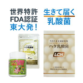 ハタ乳酸菌 LCH 60g（2g×30包入り）【FDA承認】 送料無料 | 乳酸菌 粉末 サプリ 善玉菌 菌活