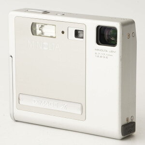 �~�m���^ Minolta DiMAGE X �V���o�[ / 5.7-17.1mm F2.8-3.6