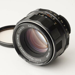 y^bNX Pentax Asahi Super Multi Coated ^N}[ Takumar 55mm f/1.8 M42}Eg