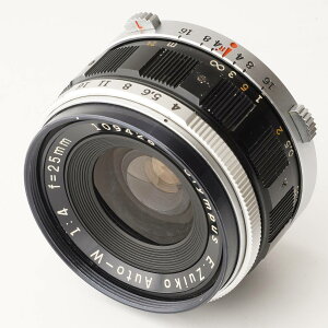 �I�����p�X Olympus E.Zuiko Auto-W 25mm F4 �I�����p�X�y�� F FT �p