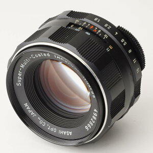 �y���^�b�N�X Pentax Asahi Super-Multi-Coated �^�N�}�\ Takumar 55mm F1.8 M42 �}�E���g