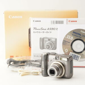 �L���m�� Canon PowerShot A590 IS �u���b�N 4x ���w�Y�[��