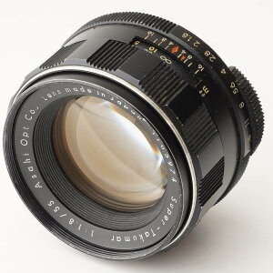 �y���^�b�N�X Pentax �X�[�p�[�^�N�}�[ Super Takumar 55mm f/1.8 �O�� M42�}�E���g