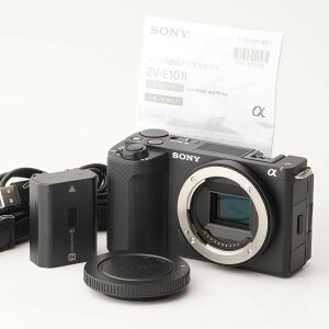 �\�j�[ Sony VLOGCAM �� alpha ZV-E10 II �{�f�B