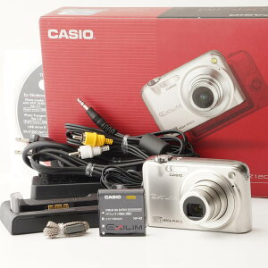 �J�V�I Casio EXILIM EX-Z1200 �V���o�[ �R���p�N�g�f�W�^���J����