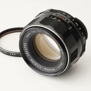 y^bNX Pentax Asahi X[p[^N}[ Super Takumar 55mm F1.8 M42}Eg