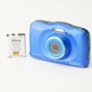 �j�R�� Nikon COOLPIX W100 �u���[ �h���ϏՌ��R���p�N�g�f�W�^���J����
