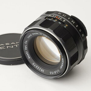 �y���^�b�N�X Pentax Asahi Super Takumar �X�[�p�[�^�N�}�[ 55mm F1.8 M42�}�E���g