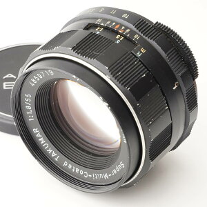 �y���^�b�N�X Pentax Asahi Super-Multi-Coated �^�N�}�[ Takumar 55mm F1.8 M42�}�E���g