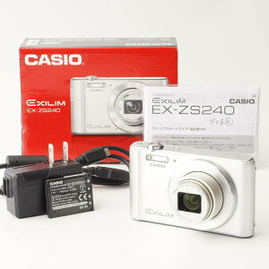 �J�V�I Casio EXILIM EX-ZS240 �V���o�[ 12x ���w�Y�[��