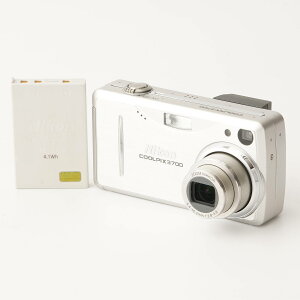�j�R�� Nikon COOLPIX 3700 �V���o�[ �R���p�N�g�f�W�^���J����