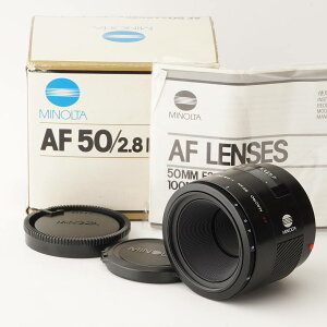 �~�m���^ Minolta AF Macro 50mm F2.8 �\�j�[ A�}�E���g