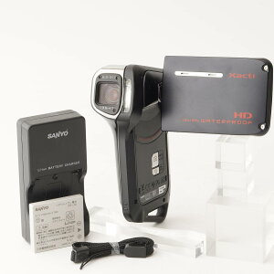 Sanyo Xacti DMX-CA9 �u���b�N 5x ���w�Y�[�� �h�� HD�f�W�^���r�f�I�J����