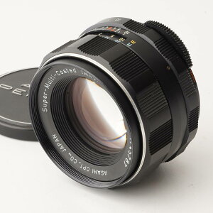 y^bNX Pentax Asahi Super Multi Coated ^N}[ Takumar 55mm f/1.8 M42}Eg