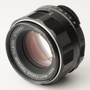 y^bNX Pentax Asahi SMC ^N}[ Takumar 55mm F1.8 M42}Eg