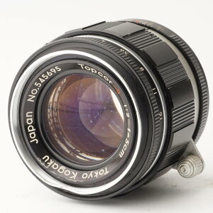�������w Tokyo Kogaku Topcor-S 50mm F2 ���C�JL39�}�E���g