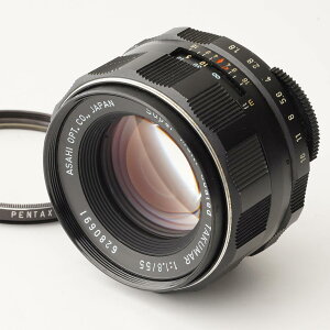 y^bNX Pentax Asahi Super Multi Coated ^N}[ Takumar 55mm F1.8 M42 }Eg