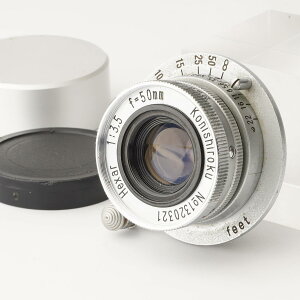 �R�j�J Konica �����Z Konishiroku Hexar 50mm F3.5 ���� ���C�J L39 �}�E���g