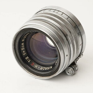 Nikon Nippon Kogaku NIKKOR H C 5cm 50mm F2 ���C�J L39�}�E���g