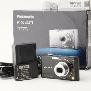 �p�i�\�j�b�N Panasonic LUMIX DMC-FX40 �G�N�X�g�� �u���b�N