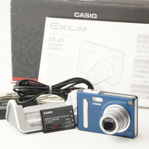�J�V�I Casio EXILIM EX-Z4 �u���[ 3x ���w�Y�[��