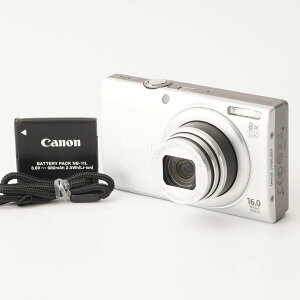 �L���m�� Canon PowerShot A4000 IS �V���o�[ 8x ���w�Y�[��