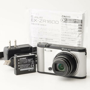 �J�V�I Casio EXILIM EX-ZR1600 �V���o�[ 18x ���w�Y�[��