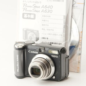 �L���m�� Canon PowerShot A640 Ai AF �_�[�N�O���[���^���b�N Compact Digital Camera