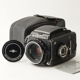 ゼンザブロニカ Zenza Bronica S2 S2A 後期モデル ブラック / Nikkor-P 75mm F2.8