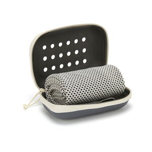 \10%OFFクーポン有/ 冷却タオル ケース付 冷感タオル 熱中症対策 冷却 グッズ 濡らす振るだけ ひんやりクールタオル キッズ アウトドア ヨガ スポーツ 子供 冷たい スポーツタオル 部活 暑