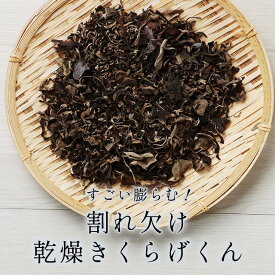 【ポイント10倍】きくらげ 乾燥 国産 すごい膨らむ！割れ欠け乾燥きくらげくん 200g 春日井ファーム キクラゲ 佃煮 木耳 乾燥きくらげ 愛知 乾燥きのこ 訳あり 食品 送料無料 ワケあり 食品ロス 海藻 海藻サラダ 乾燥 海藻スープ レビュー特典 nkdy