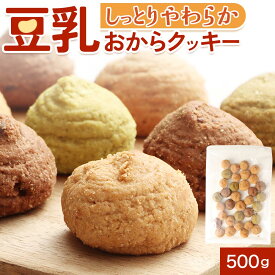 【5%OFFクーポン】おからクッキー 訳あり しっとり ソフト 豆乳 オレンジ 5種ミックス 500g 柔らかい メール便 クッキー ダイエット お菓子 ダイエットクッキー ダイエットお菓子 置き換え 満腹感 おやつ タンパク質 たんぱく質 送料無料