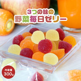 【LINE登録で20％OFFクーポン】野菜毎日ゼリー 500g 送料無料 保存料不使用 ペクチンゼリー 野菜ゼリー 野菜 スイーツ お菓子 おやつ 個包装